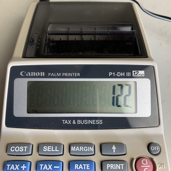 Canon P1-DHIII Scientific Calculator - Picture 5 of 13